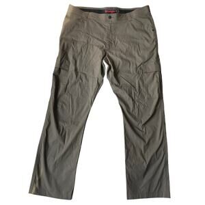 Wrangler ATG Outdoor Flex Waist Cargo Pants Men 40x30 Olive Hiking Camping NEW